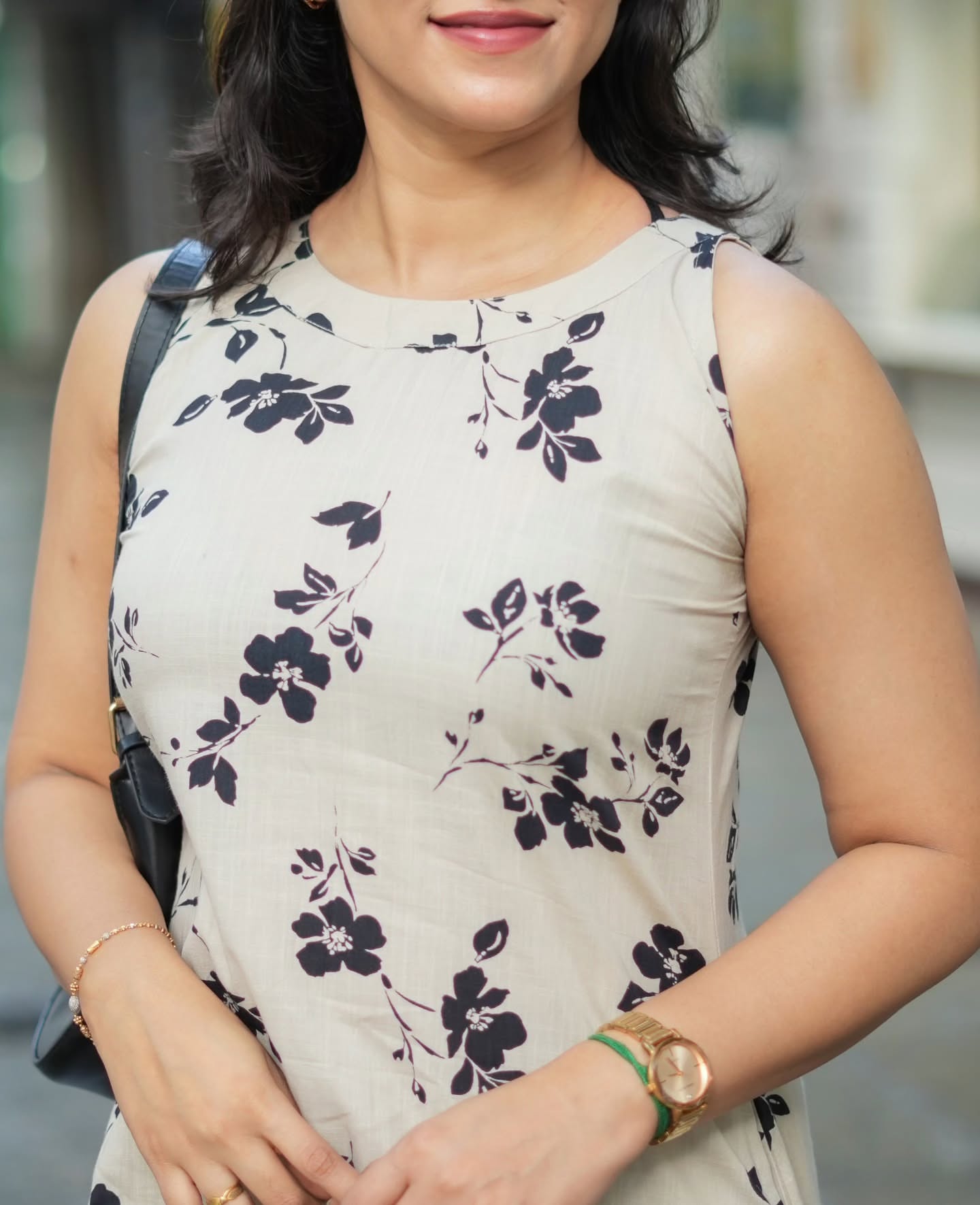 Handblock Leaf print co-ord set